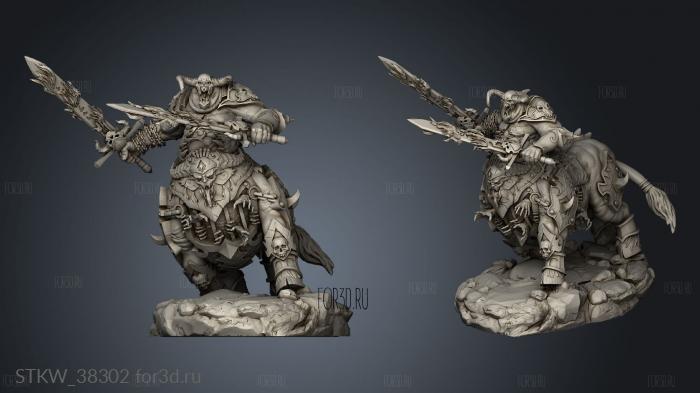 Maltrixian Devil stl model for CNC