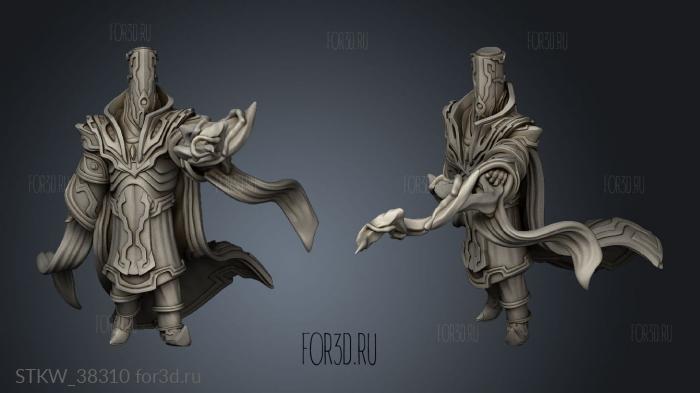 Malus Warlock Spell Effect stl model for CNC