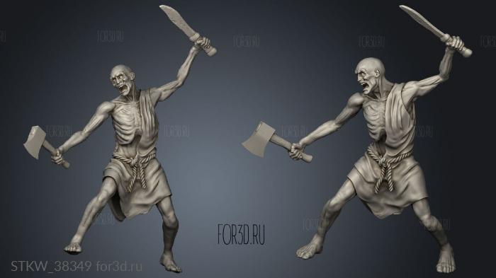 Slings and Peasantry peasant 3d stl модель для ЧПУ