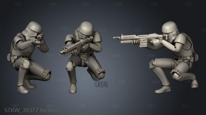 mandalorian battle stl model for CNC