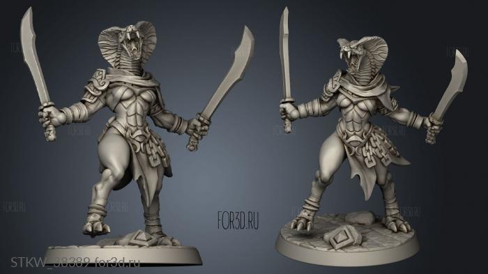 Maneaters Nagarkot Nagarkot Thrall Naga stl model for CNC