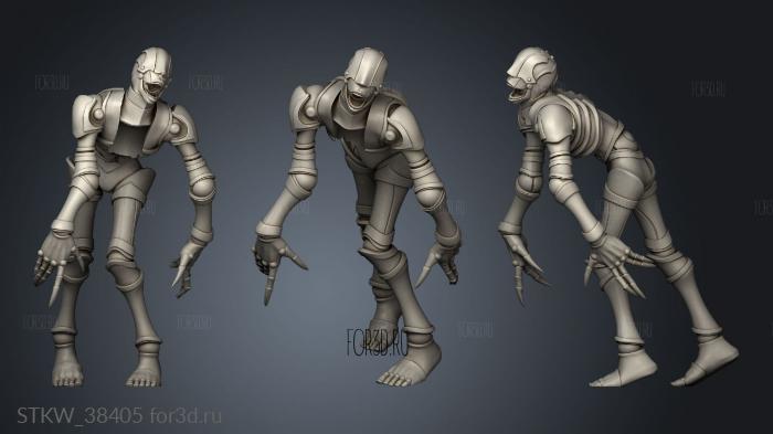 Mannequin Constructs Claws stl model for CNC