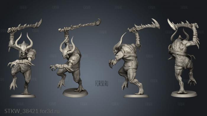 Marauder Demon Sword stl model for CNC