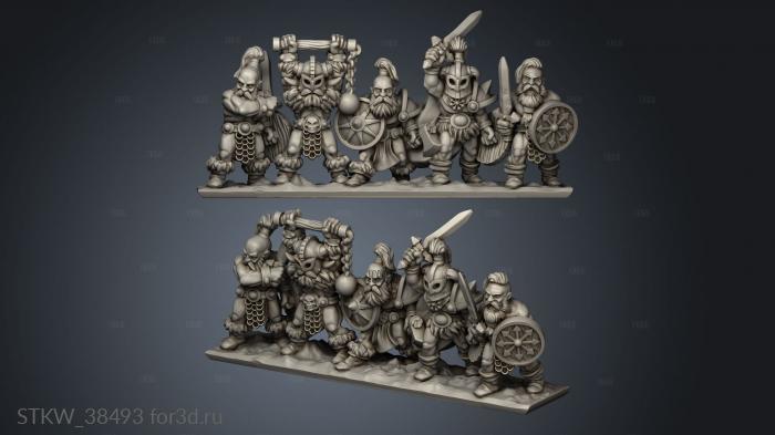 Darkrise Mace Face stl model for CNC