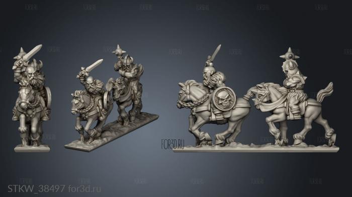 Marauding Horsemen 3d stl модель для ЧПУ