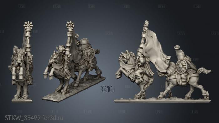 Marauding Horsemen Dark Legion 3d stl модель для ЧПУ