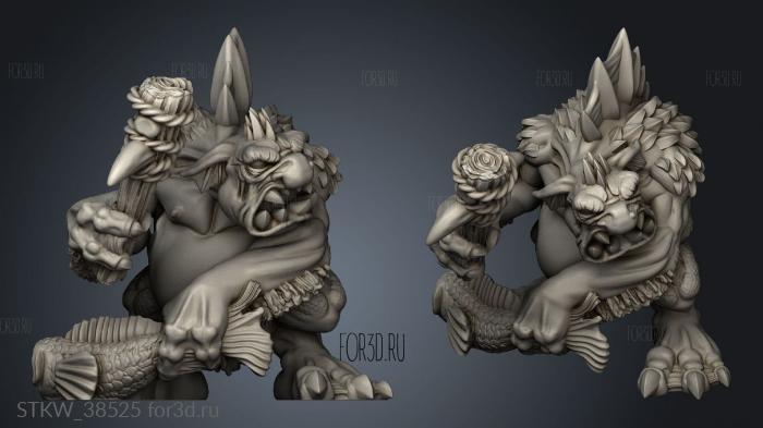 Marsh Trolls Duncan Shadow 3d stl модель для ЧПУ