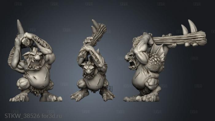 Marsh Trolls Duncan Shadow stl model for CNC