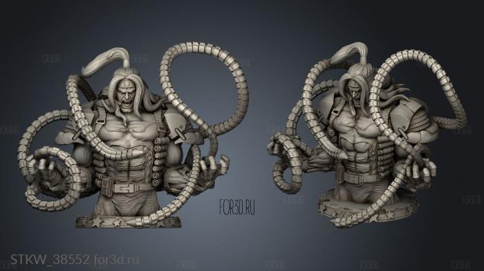 Marvel Omega Red stl model for CNC