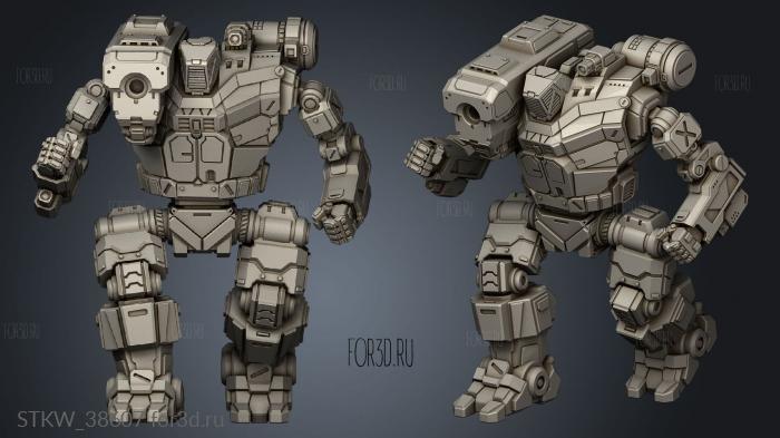 Masterworks Brokeback MWO stl model for CNC