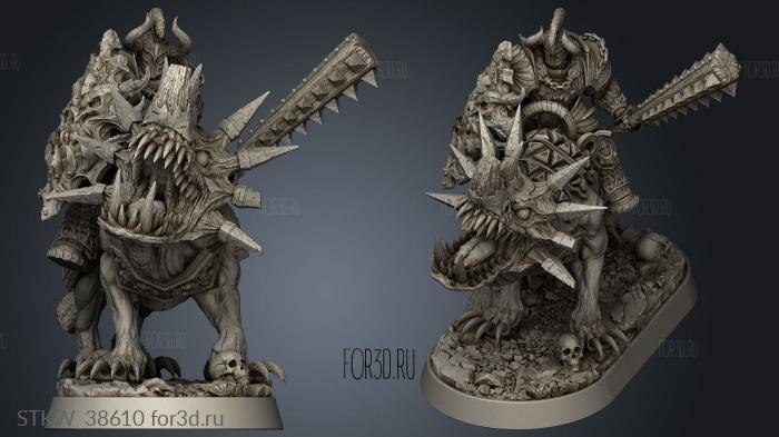 Matthias von Derwent on Horned Wolf 3d stl модель для ЧПУ