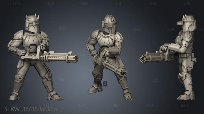 Mandalorians Heavy Mauldo 3d stl модель для ЧПУ