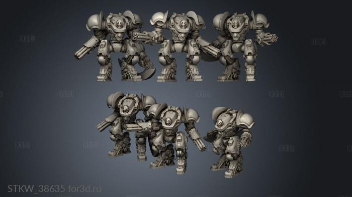 Mecha stl model for CNC