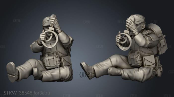 medic troopers stl model for CNC