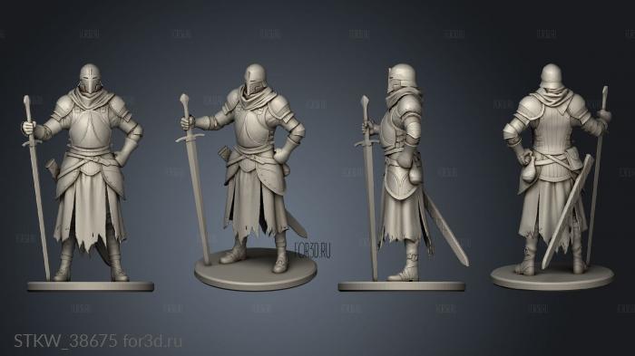 medieval knights shadyfair knight stl model for CNC