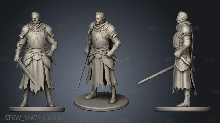 medieval knights shadyfair knight stl model for CNC