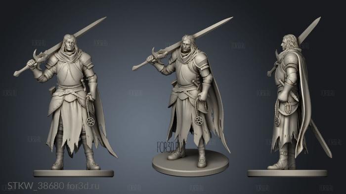 medieval knights shadyfair knight 3d stl модель для ЧПУ