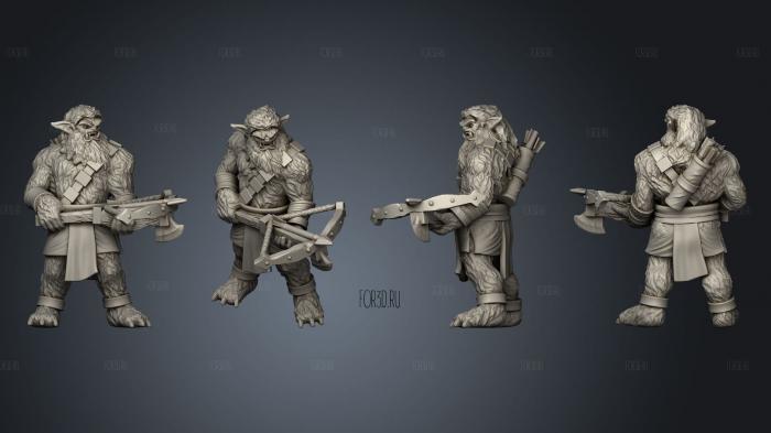 bugbear bounty hunter CG stl model for CNC