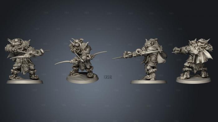 bugbear hunter 001 stl model for CNC