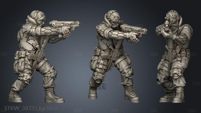 Mercenaries 3d stl модель для ЧПУ