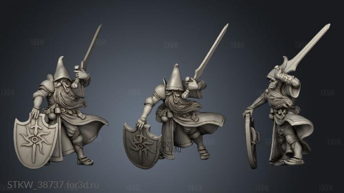 Mercenaries Hadri Ironmage Old Mage Alternative Shield 3d stl модель для ЧПУ