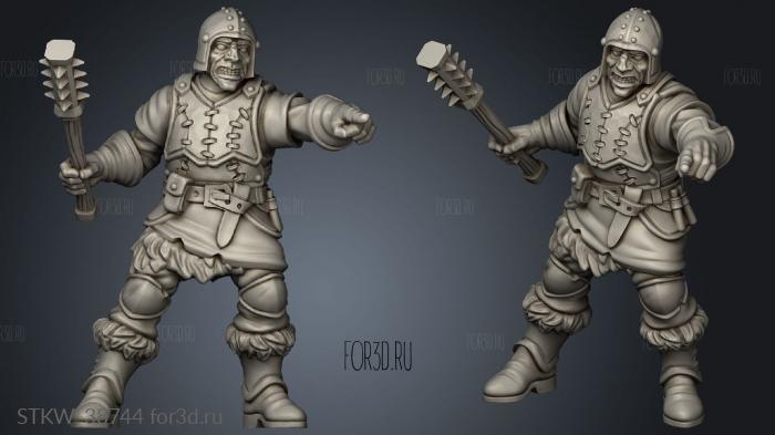 MERCENARY 3d stl модель для ЧПУ