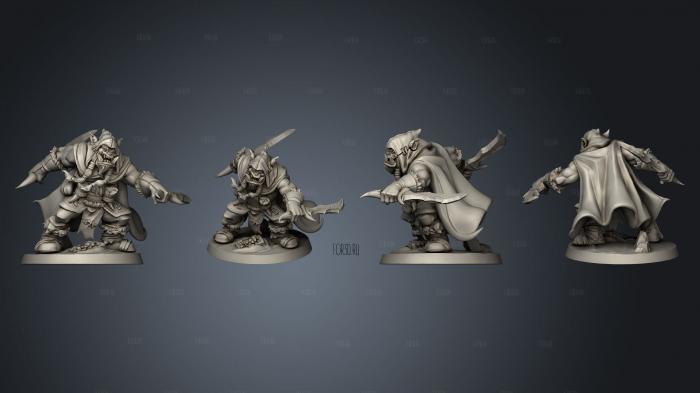 Bugbears 12 stl model for CNC