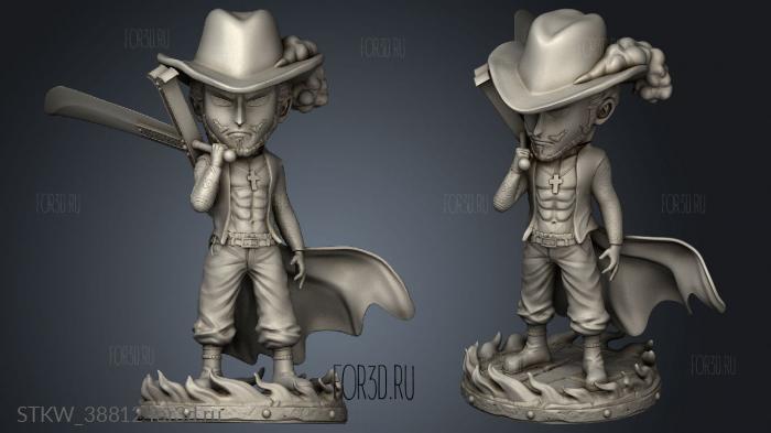 Mihawk 3d stl модель для ЧПУ