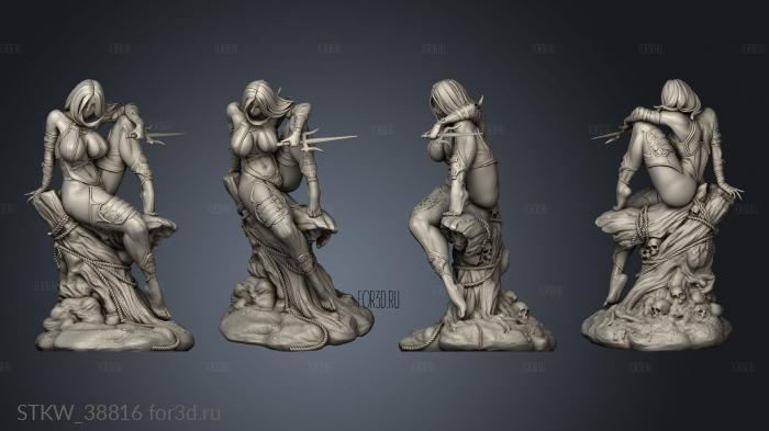 Mileena Mortal Kombat Pear Force One 3d stl модель для ЧПУ