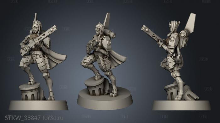 Greater Good Anime Figurine stl model for CNC