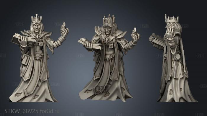 Lord necromancer 3d stl модель для ЧПУ