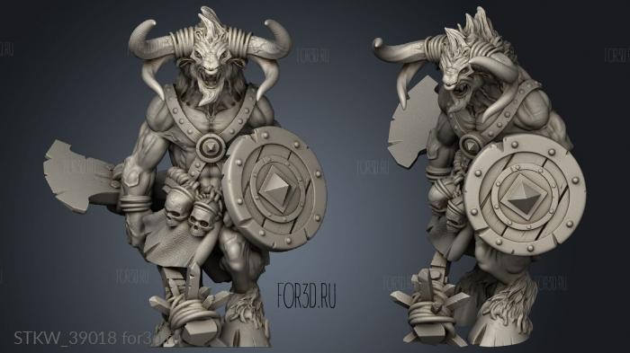 MINOTAUR stl model for CNC