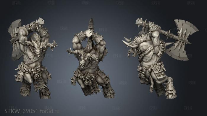 minotaur lord one 3d stl модель для ЧПУ