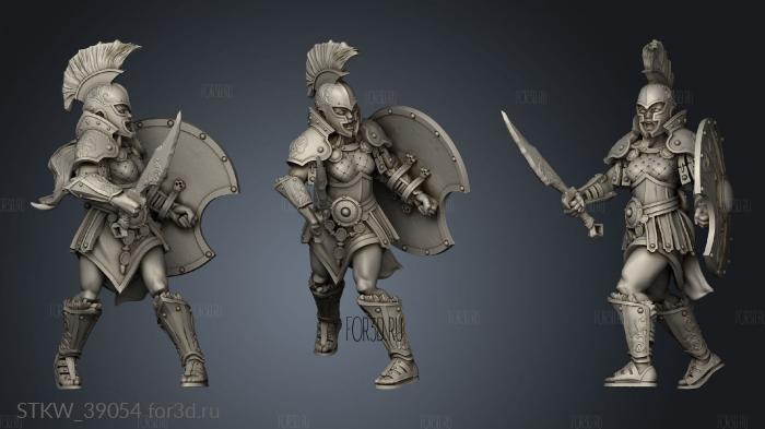 Minotaurs Tribal Adara san 3d stl модель для ЧПУ