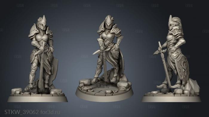 Miretta Knight Of The Temple Of Aria Knight the Temple 3d stl модель для ЧПУ