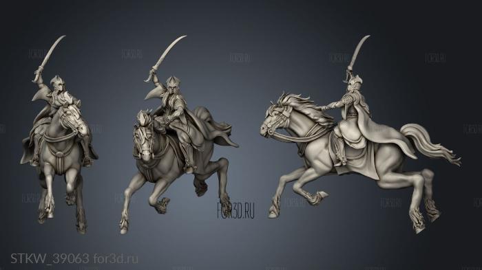 Cavalry bow stl model for CNC