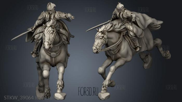 Cavalry bow stl model for CNC