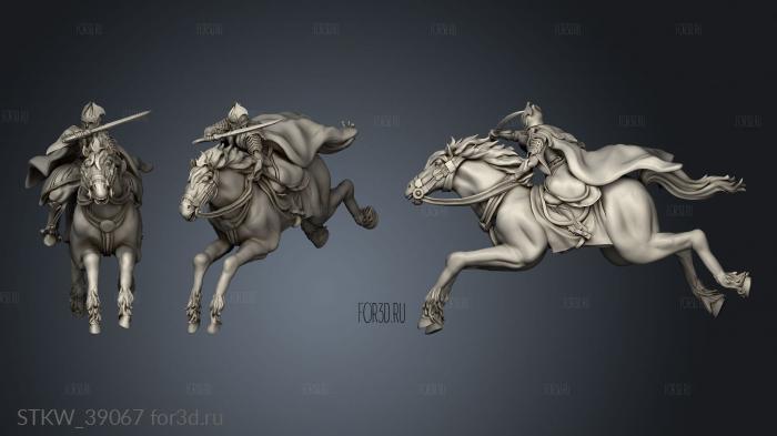 Cavalry bow stl model for CNC