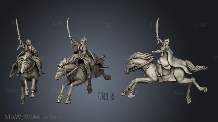 Cavalry bow stl model for CNC