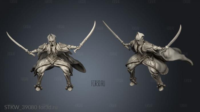 Cavalry Elk tw stl model for CNC