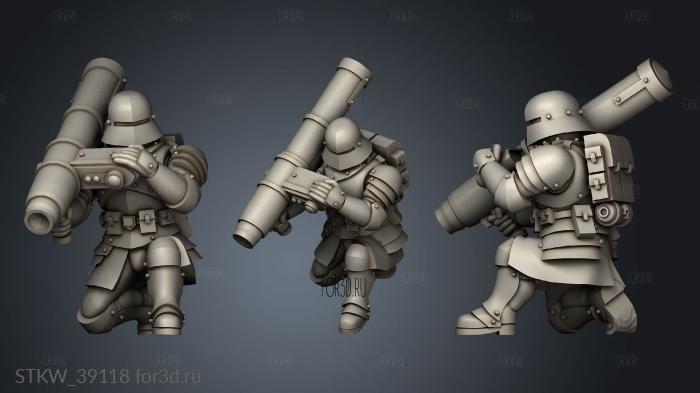 Missile Launcher back 3d stl модель для ЧПУ