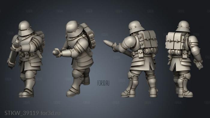 Missile Launcher back 3d stl модель для ЧПУ