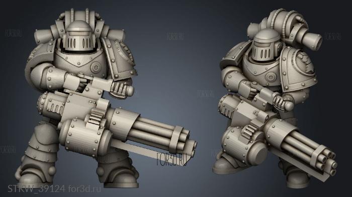 IF Heavy With Assault Cannon Back 3d stl модель для ЧПУ