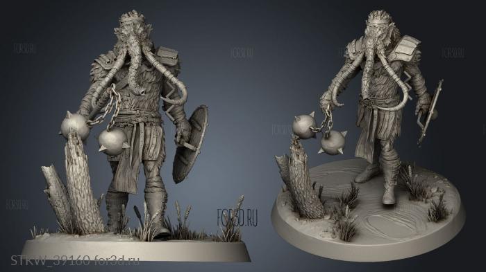 Awaken the Beast Mammothodon Giant stl model for CNC