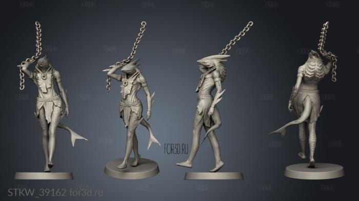 Awaken the Beast Sokolin Female stl model for CNC