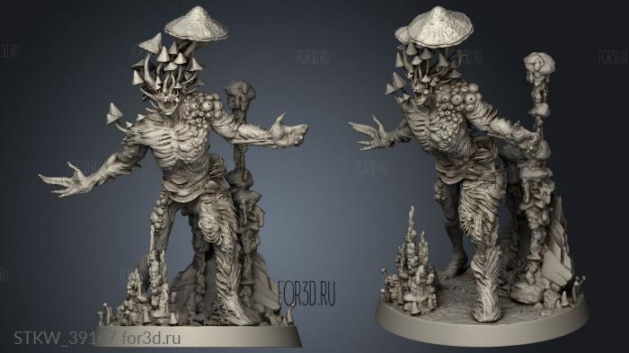 Myconid Brutus Brute 3d stl модель для ЧПУ