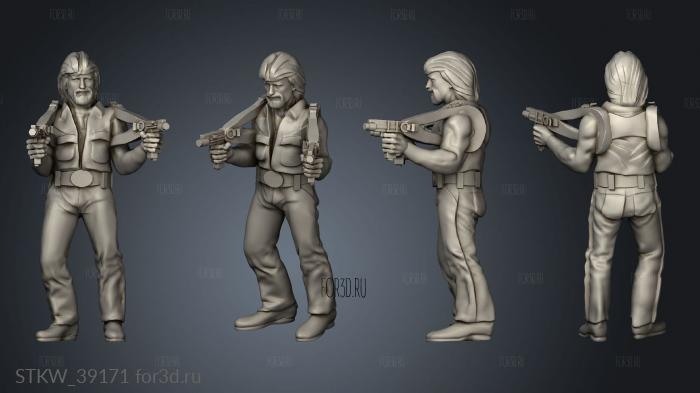 Survivor buck 3d stl модель для ЧПУ