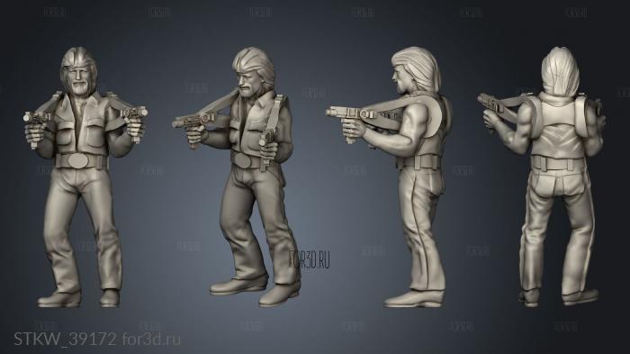 Survivor buck 3d stl модель для ЧПУ