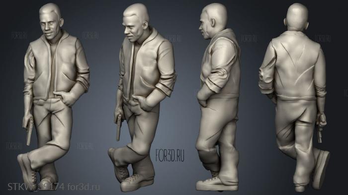 Survivor charlie 3d stl модель для ЧПУ