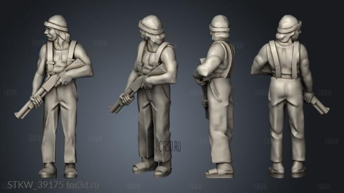 Survivor chico 3d stl модель для ЧПУ